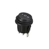 Suministro de Electrodomésticos Shiba Interruptor Impermeable Kcd3-5 Interruptor Redondo Apertura 20mm Corriente Opcional de 6A/13A
