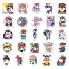 50 caricaturas caricaturas Alalei graffiti personalidad creativa maleta estuche cuaderno impermeable pegatinas para coche