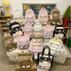 Mochila Escolar Japonesa para Niñas Estudiantes de Secundaria Gran Capacidad Bolsa para el Dolor Mochila Linda Mochila Transparente Estudiante de Preparatoria Bolsa de Viaje