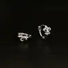 Pendientes Irregulares de Estrella Octagonal, Pendientes de Estrella Súper Geniales Estilo Urbano, Aros de Estrella de Ocho Puntas de Moda para Hombres y Mujeres