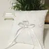 Caja para Anillos, Cojín para Anillos de Boda, Caja para Anillos con Lazo, Caja Cojín para Anillos de Boda Estilo Occidental, Regalo de Boda, Boda Europea y Americana