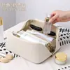 Bolsa de Cosméticos para Mulheres 2026 Nova Impermeável Grande Capacidade Portátil Bolsa para Armazenamento de Pincéis de Maquiagem Bolsa de Higiene Pessoal Portátil para Viagem