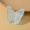 Bordados de Computador Borboleta Série Estilo Chinês Tecido Bordado que Muda de Cor Adesivos para Roupas Remendo para Rasgos e Buracos Roupas Chinesas Adesivos Decorativos