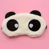 Máscara de ojos de panda lindo coreano de peluche, máscara de ojos para dormir con sombreado, puesto de dibujos animados, mercado nocturno, dispositivo lindo al por mayor