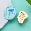 Cabezas de Sellos de Cera Serie Floral en Relieve, Diseños Artísticos de Plantas, Cerezo, Crisantemo Silvestre, Cabezas de Sellos de Cera de Latón Macizo al por Mayor
