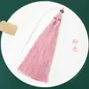 Flor de Loto Doble Espiga Borla Colgante Espiga Manualidades DIY Accesorios Material Nudo Chino Borla Accesorios Colgante Antiguo