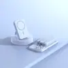 Carregador Portátil Transfronteiriço com Cabo Embutido e Suporte, Carregamento Magnético Magsafe, Fonte de Alimentação Móvel de Carregamento Rápido Sem Fio 10000mAh Venda por Atacado