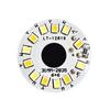 5V placa da lâmpada de madeira maciça de madeira maciça de faia lâmpada de baixa pressão Placa 5V lâmpada bead led placa de fonte de luz 3W Branco quente de duas cores variável luz livre de unidade