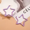 Pendientes de botón geométricos cuadrados y de corazón verdes transfronterizos europeos y americanos, Pendientes de botón de lujo ligero de alta gama, Pendientes de moda exagerados para mujer