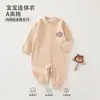 Roupa para Bebê Anyang Macacão para Bebê Classe A Algodão Puro Manga Longa Roupa para Engatinhar Pijama para Bebê Body Jacquard Sem Costura