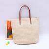 2020 Factory Personalizado Al Por Mayor Nuevo Bolso de Mano de Playa para Dama Hermosa con Cremallera Tejido de Cuerda de Papel