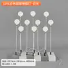 Adereços de Casamento Luzes Decoração de Pátio Interno Externo Luzes de Estrela com Plugue no Chão Decoração de Salão de Casamento Marcadores de Caminho Iluminados Nenhum