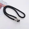 Colgante de Dibujos Animados Creativo Lanyard para Teléfono Móvil Cola de Caballo Trenza de Tres Hilos Cadena Larga Colgante Cruzado Cuerda Gruesa y Fuerte para Teléfono Móvil