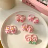 Gomas para el pelo de color café con leche de dibujos animados para niñas, Diademas para bebé, Gomas elásticas, Accesorios para el pelo, Gomas para el pelo de bebé, Seguras y sin marcas