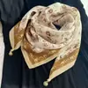 Bufanda Cuadrada Cálida de Nuevo Estilo 2024 con Hebilla Magnética, Bufanda Triangular de Seda, Bufanda de Algodón para Mujer, Bufanda Elegante para Cuello para Primavera, Otoño e Invierno, Versátil y Elegante