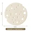 Tapete de Silicone Isolante Térmico, Tapete Anti-Queimaduras para Mesa de Jantar, Suporte para Tigela Estilo Creme, Tapete para Pratos e Panelas, Suporte para Copos de Alta Qualidade, Resistente a Altas Temperaturas, Atacado