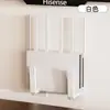 Estante de Colocación para Router Wifi Montado en Pared Disipación de Calor Módem Inalámbrico Decodificador de TV Estante Montado en Pared Instalación sin Taladro