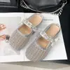 Medias Pantuflas Cerradas de Suela Suave para Mujer, Adecuadas para Usar al Aire Libre, Nuevo Estilo Primavera/Verano 2026, Sandalias Tejidas Transpirables sin Cordones