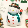 Nuevos Globos de Papel de Aluminio de Navidad Árbol de Navidad Grande Papá Noel Decoración Festiva Sala de Estar Decoraciones de Globos para Nochebuena