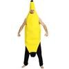 Ropa Divertida de Fruta Plátano Halloween Dibujo Animado Disfraz de Actuación Forma de Material Compuesto Creativo