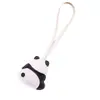 Cuerda Colgante para Equipaje de Cuero de Panda Gigante Guochao Colgante Colgante Tesoro Nacional Accesorios para Ropa de Panda Adornos Colgantes de Cuero