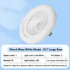 Lámpara de techo con ventilador LED de rosca e27 con mando a distancia para dormitorio cocina