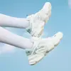 Zapatillas 361 para mujer otoño e invierno 2025 zapatos de malla transpirables zapatos dad ligeros zapatos casuales versátiles para mujer