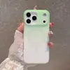 Funda de Teléfono Magnética Gradiente Jelly Dos en Uno Adecuada para Apple 17Promax Tendencia 16 Estilo Verano 15/11/12