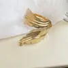 Pulsera geométrica de estilo metálico europeo y americano, lujo ligero, moda nicho de alta gama, joyería personalizada de moda transfronteriza para mujer