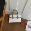 Bufanda de Seda Simple Estilo Coreano para Mujer 2026 Casual Nueva Moda Bolso Cuadrado Pequeño Elegante de Gran Capacidad Bandolera