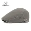 Gorras Transfronterizas Boinas para Hombre Primavera y Verano Malla Transpirable Artística Retro Gorra de Pico Protección Solar Gorra Adelantada Moderna para Mujer