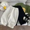 Bora Roupa Infantil Coreana Calças Casuais para Crianças Forradas com Lã de Inverno Calças 2025 Meninos Meninas Calças de Pernas Retas de Inverno