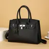 Bolsa de Mão Transfronteiriça Outono e Inverno 2026 Nova Moda Casual Grande Capacidade Bolsa Platina Bolsa de Ombro Tote Bolsa Transversal Feminina