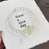 Nuevo popular pulsera de cuentas múltiples de cristal natural DIY cristal exquisito pulsera de cristal de alta gama suministro para transmisión en vivo