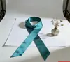 Cinta Atmósfera Romántica Color Sólido Goma para el Cabello Elegante Estrecha Larga Bufanda de Seda Temperamento de Alta Clase Suave Cinturón Diadema Retro Cinta