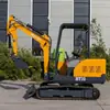 Directamente del fabricante: Excavadora Pequeña Multifuncional, Mini Excavadora Doméstica, Mini Micro Excavadora para Excavación de Zanjas y Limpieza de Terreno en Ingeniería Agrícola
