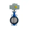 Válvula de Mariposa Revestida de Caucho Tipo Wafer Eléctrica D971J-10Q Placa de Acero Inoxidable Ajuste de Interruptor Válvula de Mariposa Manual Tianjin Venta al por Mayor