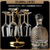 Vidro de Cristal com Diamante Dourado Estilo Europeu de Luxo para Casa, Taça de Champanhe, Taça de Vinho Tinto, Taça Grande, Taça de Vinho, Decantador, Conjunto de Vinho