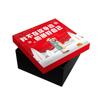 Empaque de Caja de Regalo, Snacks, Cuida de Ti Mismo, Caja de Regalo, Caja Cuadrada de Cumpleaños, Caja de Papel, Recuerdo Vacío