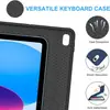 Adecuado para iPad Tablet Pro11 Funda Protectora Air7 con Teclado Bluetooth Táctil Ranura para Lápiz Décima Generación Funda de Cuero Th