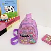 Nueva Mochila de Hombro de Dibujos Animados Comercio Exterior Guardería Bolso de Pecho Mochila de Moda y Linda para Niños y Niñas Bolso Cruzado Billetera