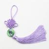 Artesanato Estilo Chinês Decoração Feng Shui para Casa Fivela Ping An Jade Sintético Nó Chinês Pingente Pequeno Atacado