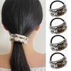 Diadema Anillo para el Cabello Transfronterizo Coleta Alta Lazo para el Cabello Flequillo Lateral Pasador de Pelo Rizado Tocado Accesorios para el Cabello Pasador Trasero