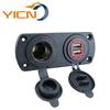 Painel de Carro e Barco Carro Modificado Carregador USB com Interruptor 12V Carregamento Telefone Celular Multifuncional À Prova D'água Modificação Carregador de Carro