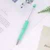 Plumas de Cuentas de Colores, Plumas Creativas para Bolígrafo DIY con Cuentas, Lindos Bolígrafos de Tinta de Gel con Gradiente de Color Macarrón Multicolor, Al por Mayor en Stock