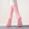 Calcetines de Yoga Antideslizantes para Pies Pilates Deportes Fitness Danza Bailar Ejercicios Coloridos Medianos-largos Algodón Combinables