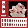 Uñas Postizas de Moda Tiktok Xiaohongshu Populares de Alta Gama Verano Iluminadoras Arte de Uñas Puntas de Uñas Postizas al por Mayor