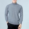 Suéter de lana de cuello alto para hombre, suéter informal de talla grande, suéter holgado de lana, suéter cálido para hombre, otoño e invierno, nuevo
