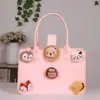 Bolso de Fieltro de Celebridad de Internet, Bolsa de Regalo de Alta Gama, Bolso Tote Pequeño de Fieltro de Dibujos Animados, Bolso de Mano Souvenir de Luna Llena