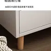 Mesita de Noche, Gabinete de Almacenamiento Simple y Moderno para Mesita de Noche de Dormitorio, Gabinete Pequeño para Viviendas de Alquiler, Estante de Almacenamiento Simple